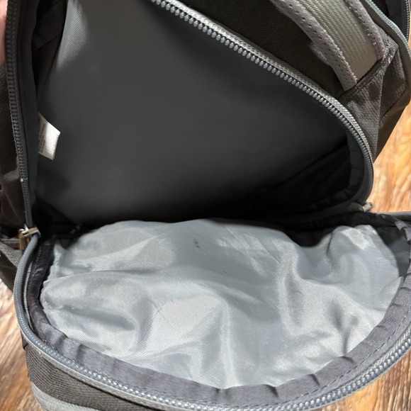 The North Face Flex Vent Borealis Backpack Black Large Hiking School Laptop Bag - Picture 10 of 11